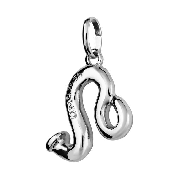 Серебряная подвеска знак зодиака Лев UNOde50 Leo, изображение 2