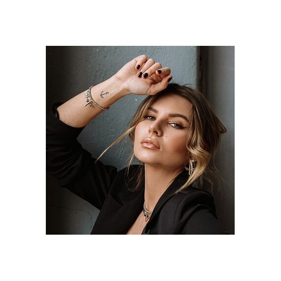 Серебряный браслет женский с кристаллами Сваровски UNOde50 Heal-me, Размер (мм): 155, изображение 4