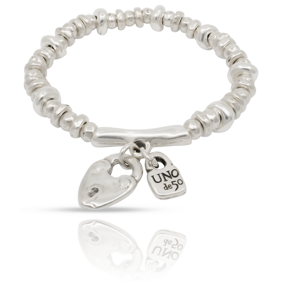 Серебряный браслет женский с подвеской Приятный сюрприз UNOde50 Encantado