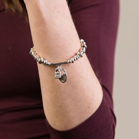 Серебряный браслет женский с подвеской Приятный сюрприз UNOde50 Encantado, изображение 5