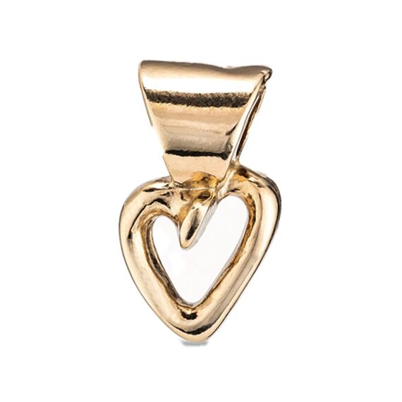 Золотая подвеска женская Сердечко UNOde50 My Heart