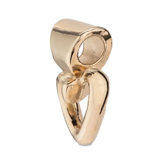 Золотая подвеска женская Сердечко UNOde50 My Heart, изображение 2