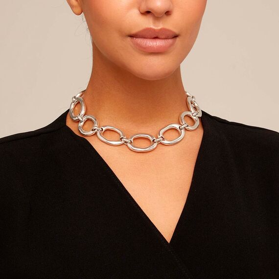 Cеребряное ожерелье женское UNOde50 The One, изображение 5