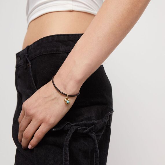 Золотая подвеска c муранским стеклом UNOde50 Worship, изображение 4