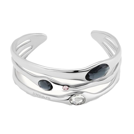 Серебряный браслет женский с кристаллами Сваровски Sunshine