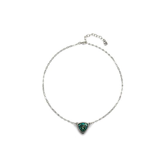 Серебряное ожерелье с кристаллом Сваровски UNOde50 Ser Camaleonica