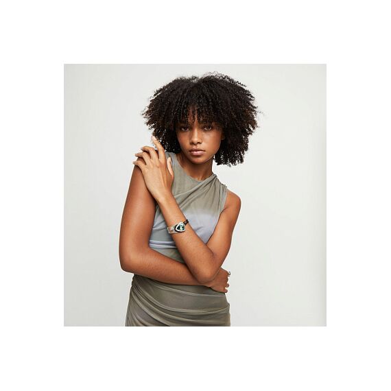 Серебряный браслет с кристаллом Сваровски UNOde50 Ser Camaleonica, Размер (мм): 155, изображение 5