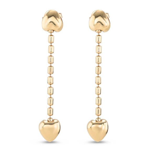 Золотые серьги женские UNOde50 Cupido