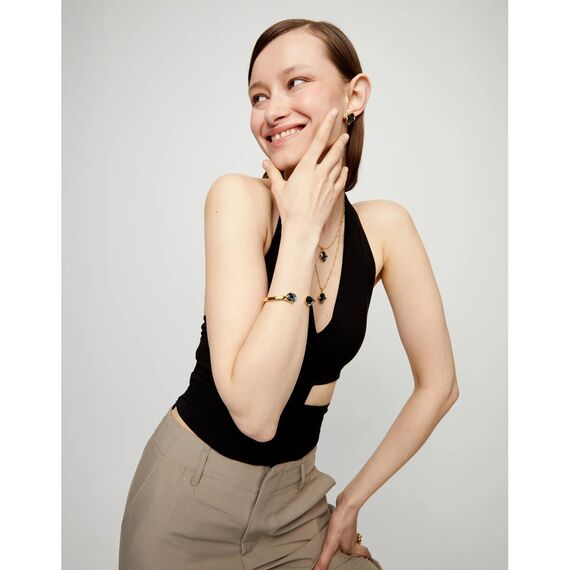 Золотой браслет с кристаллами UNOde50 Ser Deslumbrante, Размер (мм): 165, изображение 4