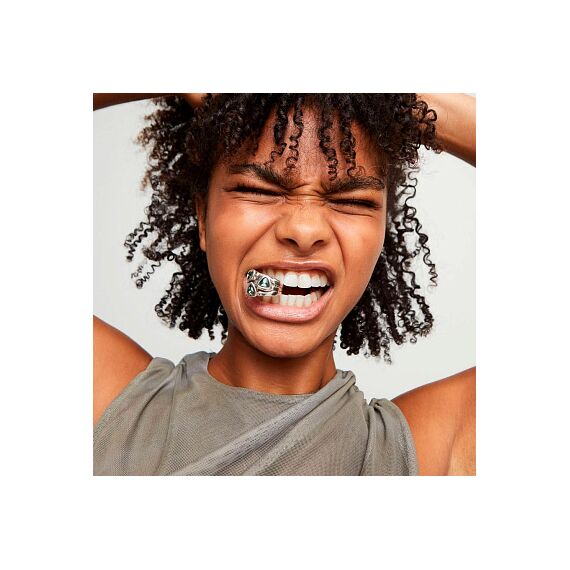 Серебряное кольцо с кристаллами Сваровски UNOde50 Ser Camaleonica, Размер (мм): 16,3-16,7, изображение 4