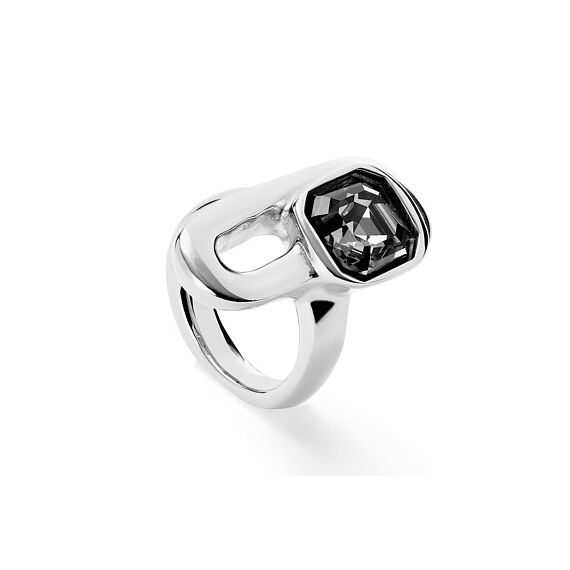 Серебряное кольцо с кристаллом Сваровски UNOde50 Ser Expresiva, Размер (мм): 16,3-16,7