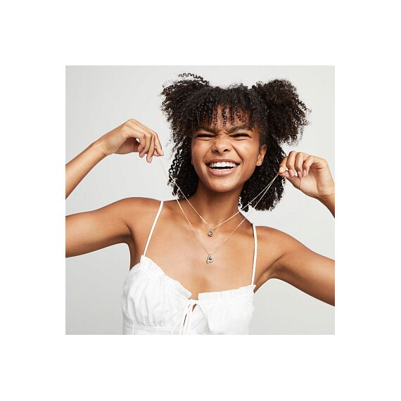 Золотое ожерелье с кристаллами Сваровски UNOde50 Ser Expresiva, изображение 5