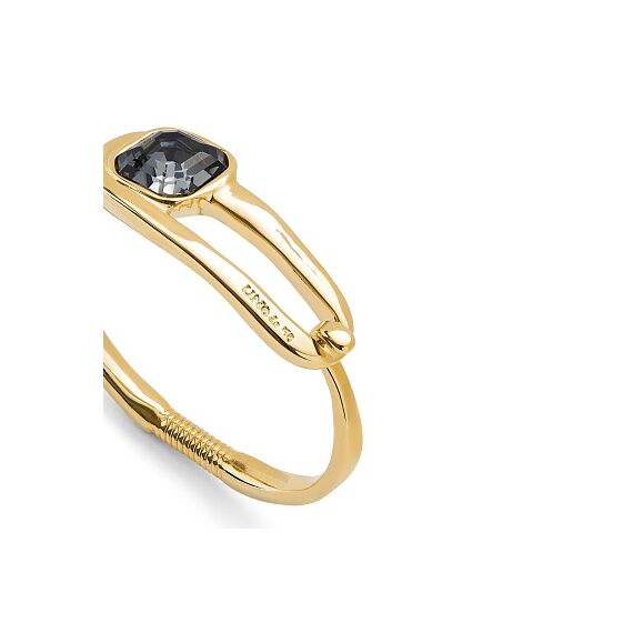 Золотой браслет жесткий с кристаллом Сваровски UNOde50 Ser Expresiva, Размер (мм): 155, изображение 3