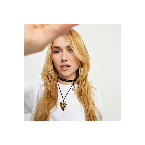 Золотое колье женское Крылья UNOde50 Ser Invencible, изображение 5