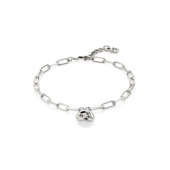 Серебряное ожерелье женское с кристаллом Сваровски UNOde50 Ser Valiente, изображение 2