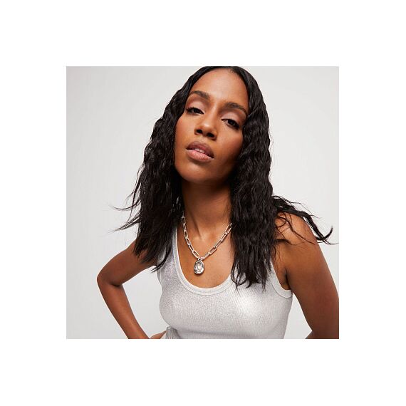 Серебряное ожерелье женское с кристаллом Сваровски UNOde50 Ser Valiente, изображение 4