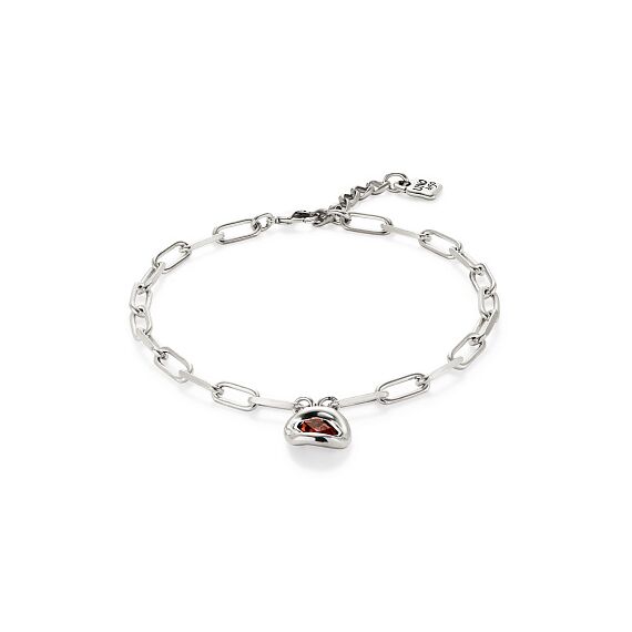 Серебряное ожерелье женское с кристаллом Сваровски UNOde50 Ser Valiente, изображение 2