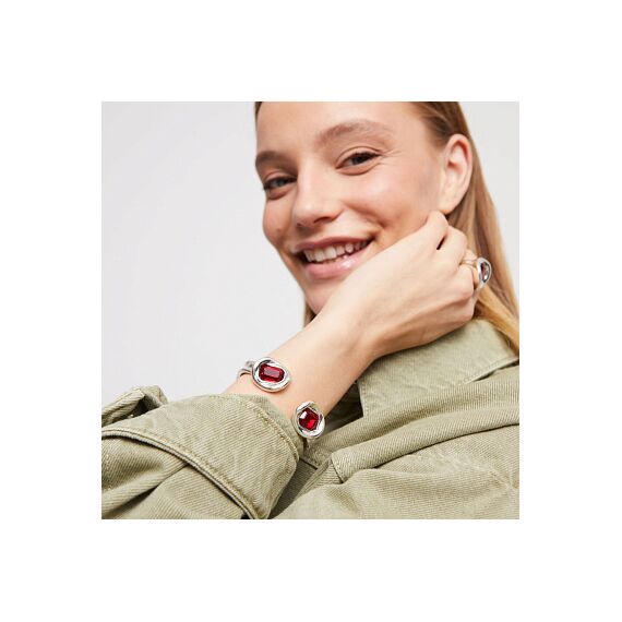 Серебряный браслет женский с кристаллами Сваровски UNOde50 Ser Valiente, Размер (мм): 165, изображение 4