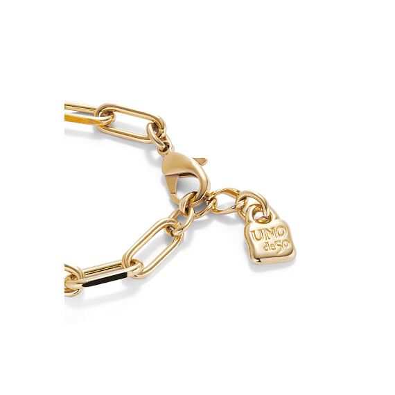 Золотой браслет женский тонкий UNOde50 Ser Valiente, Размер (мм): 155, изображение 3