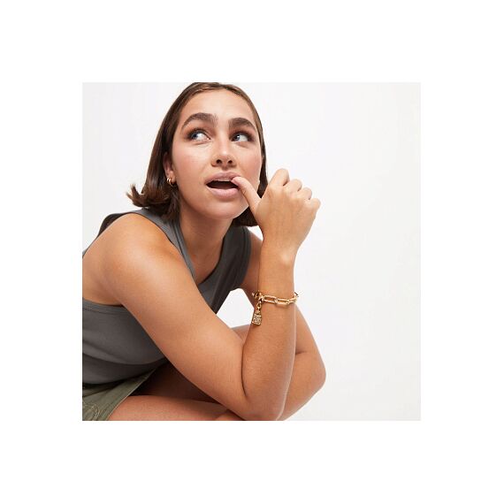 Золотой браслет женский тонкий UNOde50 Ser Valiente, Размер (мм): 155, изображение 4