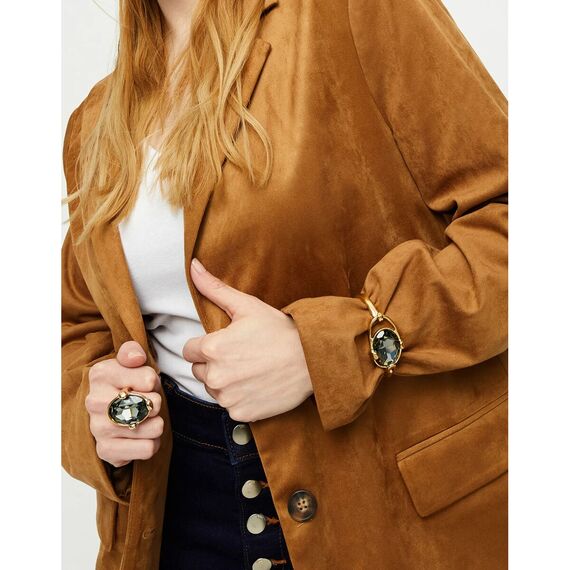 Золотой браслет с кристаллом UNOde50 Ser Deslumbrante, Размер (мм): 165, изображение 5