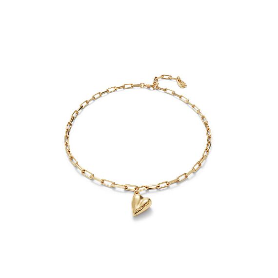 Женское ожерелье золотое цепочка с сердцем UNOde50 Ser Unico, изображение 2