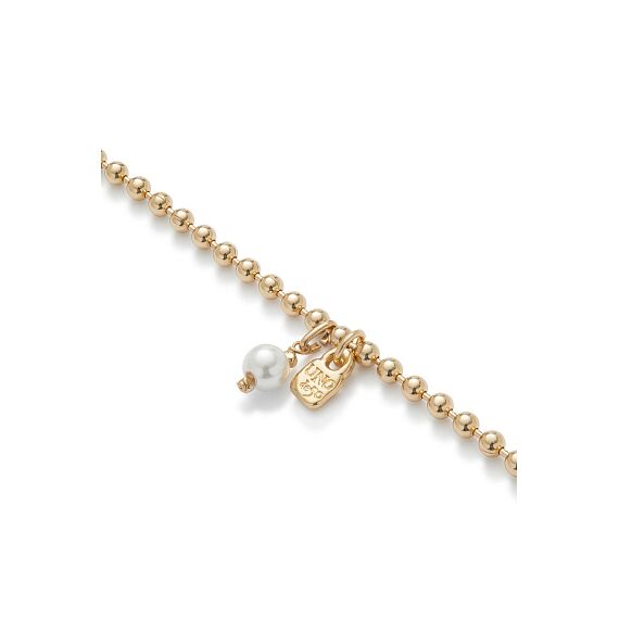 Золотой браслет женский на руку с жемчугом UNOde50 Ser Unico, изображение 3