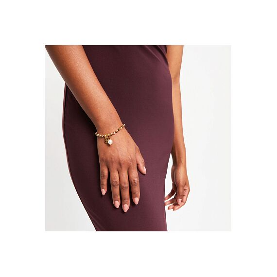 Золотой браслет женский на руку с жемчугом UNOde50 Ser Unico, изображение 4