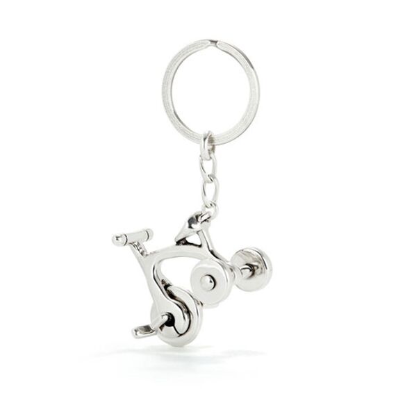 Серебряный брелок Велосипед UNOde50 Siempre Uno