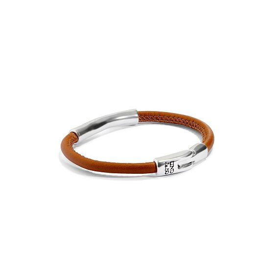 Кожаный браслет с серебром UNOde50 Ser Natural, Размер (мм): 180, изображение 2