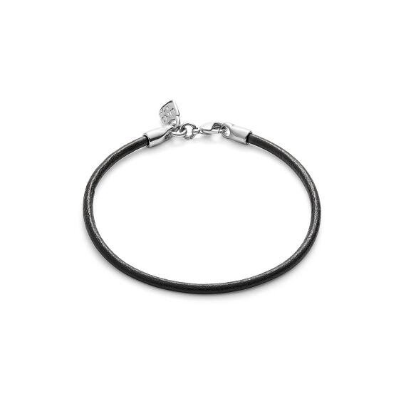 Кожаный браслет женский с серебром UNOde50 Hazte Uno