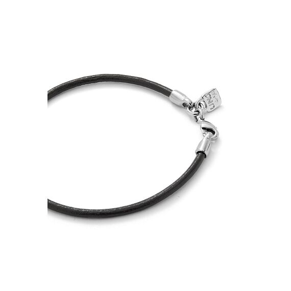 Кожаный браслет женский с серебром UNOde50 Hazte Uno, изображение 3