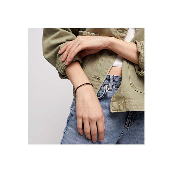 Кожаный браслет женский с серебром UNOde50 Hazte Uno, изображение 4