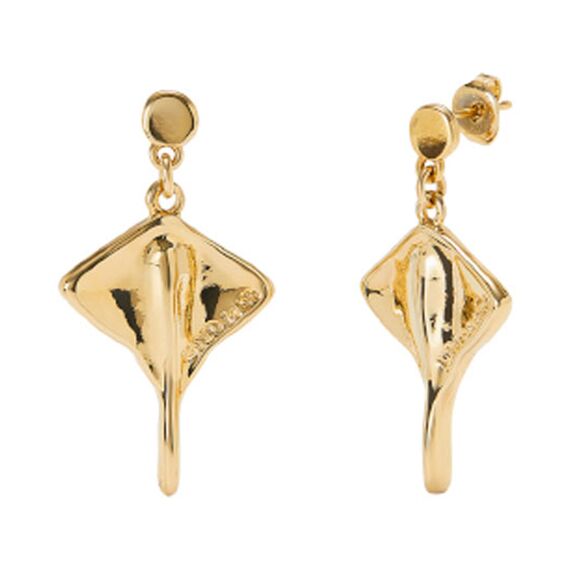 Золотые серьги женские со скатом UNOde50 Ser Majestuosa