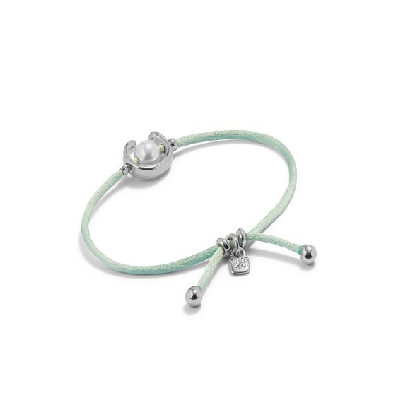 Браслет женский с жемчугом Мятный UNOde50 Ser Diferente, изображение 2