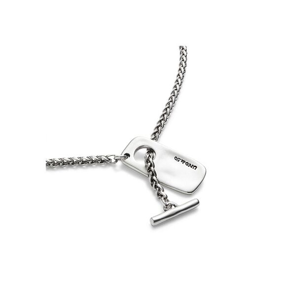 Серебряное ожерелье галстук UNOde50 Ser Natural, изображение 3