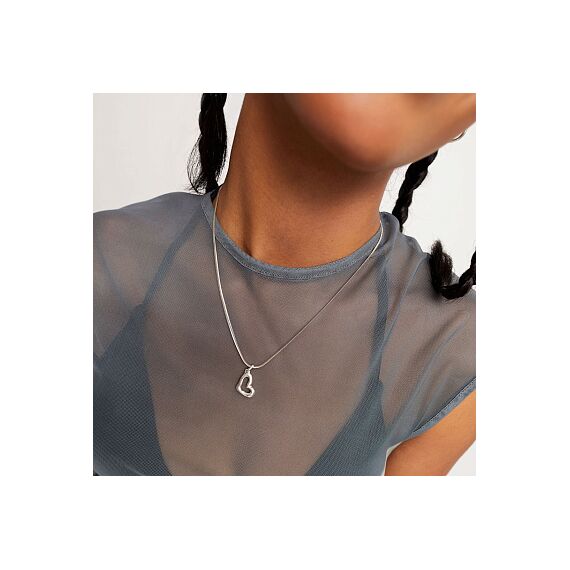 Серебряная подвеска женская Сердце UNOde50 Hazte Uno, изображение 3