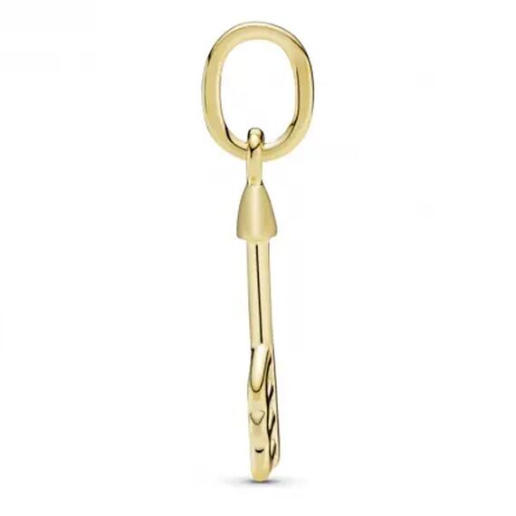 Золотая подвеска женская Стрела Купидона Pandora Shine, изображение 2