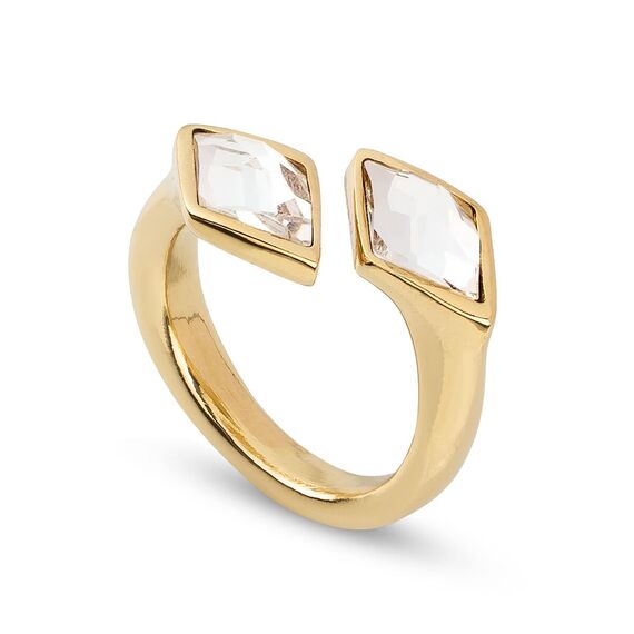 Кольцо Mystery с золотом