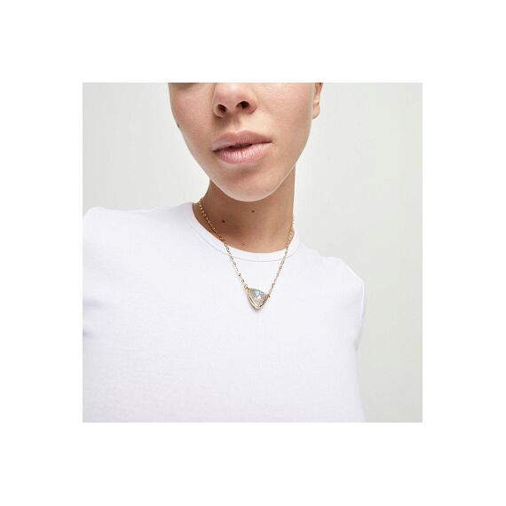 Золотое ожерелье с кристаллом Сваровски UNOde50 Ser Camaleonica, изображение 5