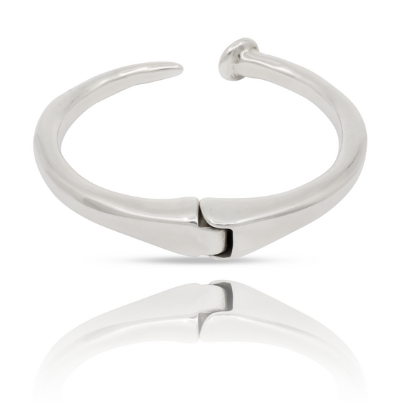 Серебряный браслет на руку Гвоздик UNOde50 Nail, Размер (мм): 180, изображение 3