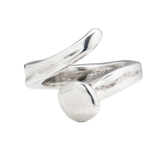 Серебряное кольцо женское Гвоздь UNOde50 B12, Размер (мм): 17,3-17,7