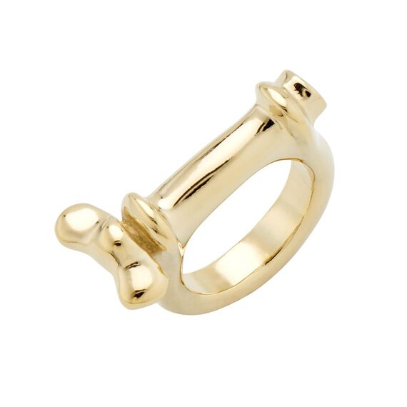 Золотое кольцо женское на руку UNOde50 Reward, Размер (мм): 17,3-17,7