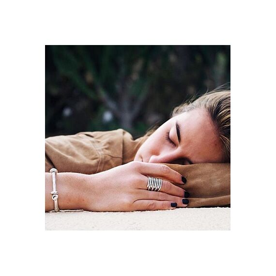 Серебряное кольцо женское широкое Торнадо UNOde50 Tornado, Размер (мм): 15,3-15,7, изображение 7