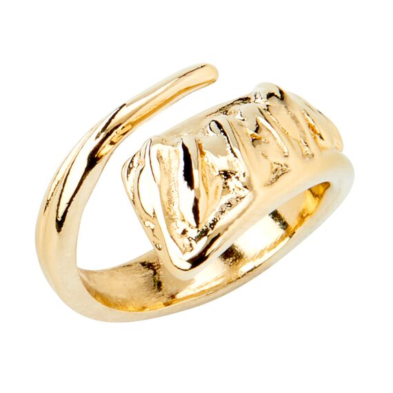 Кольцо A tickle with a feather с золотом