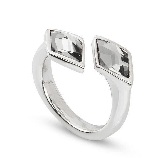 Кольцо Double Trick с серебром