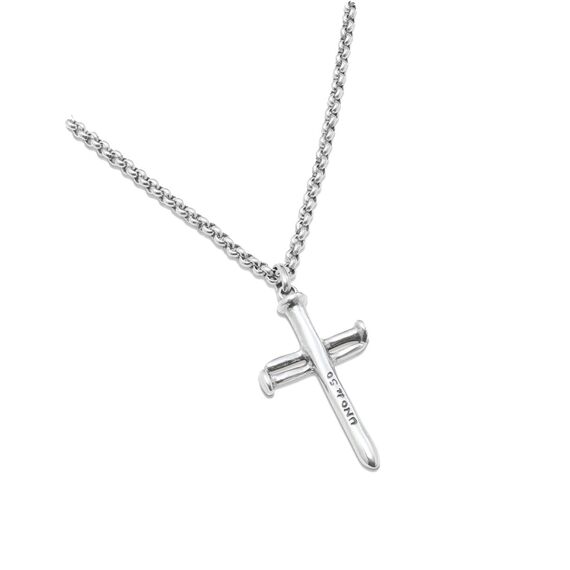 Серебряная подвеска Крест большой UNOde50 Big Cross, изображение 2