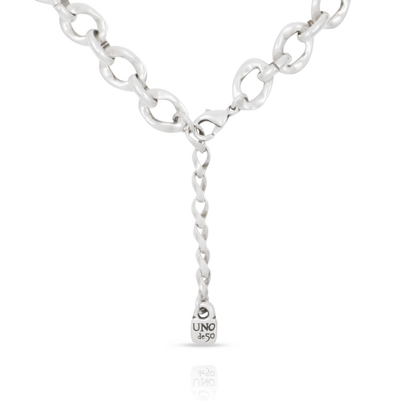 Серебряное ожерелье с кристаллом Сваровски Зажигать UNOde50 Light it up, изображение 3
