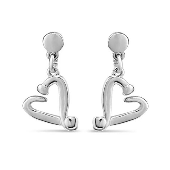 Серебряные серьги женские UNOde50 One Love