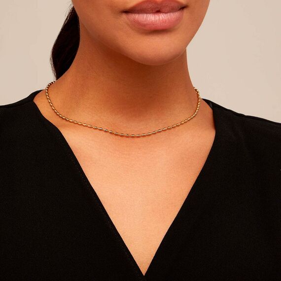 Золотая цепочка женская утонченная UNOde50 Mychain, изображение 3